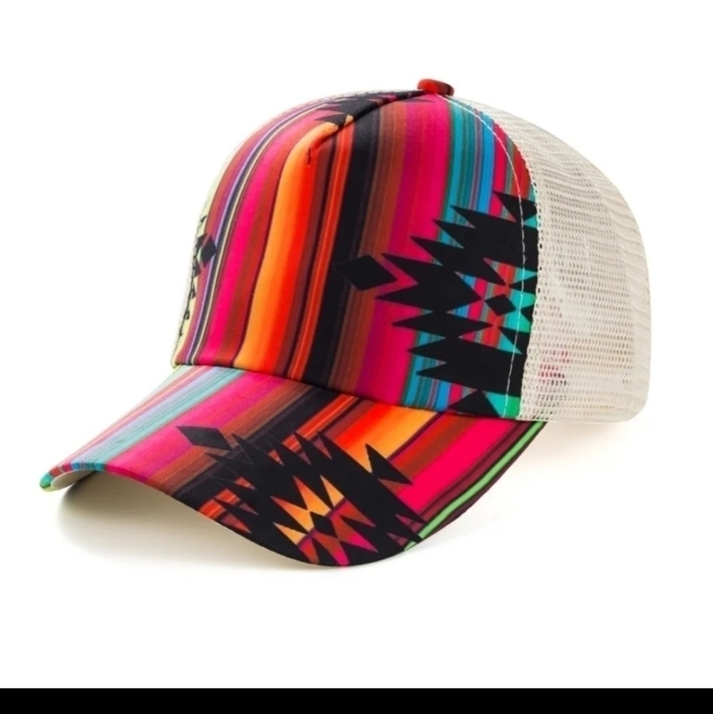 New Men's adjustable baseball cap mesh back